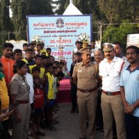 Tamil Nadu Police & TPSOH  jointly conducted a Mini Marathon